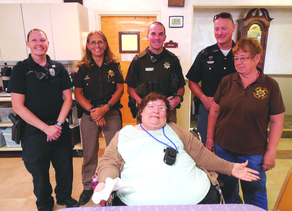 Kimball County Manor shows appreciation for area law enforcement with