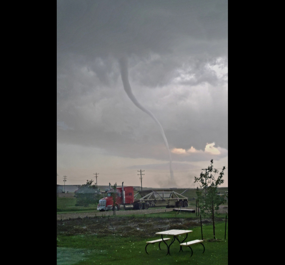 Tornado, Hail, Severe Storm Hit Area - Western Nebraska Observer